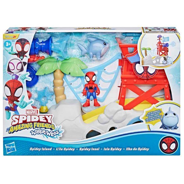 Spidey and Friends-Spidey Island Playset