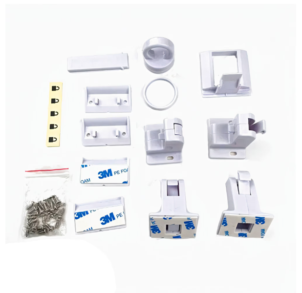 A Set Of 4 Magnetic Drawer And Door Locks