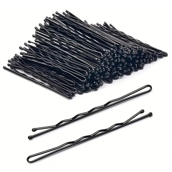 Beauty Hair Styling UpDo No Slip Gloss Bobby Pins 10pc (4.5cm) - Set of 64