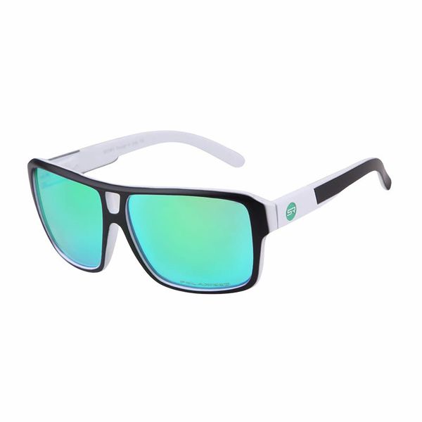 Story Polarized Sunglasses 100% UV Protection Green/White/Black SR008