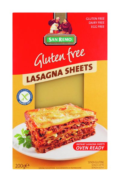 San Remo Gluten Free Lasagne 200g