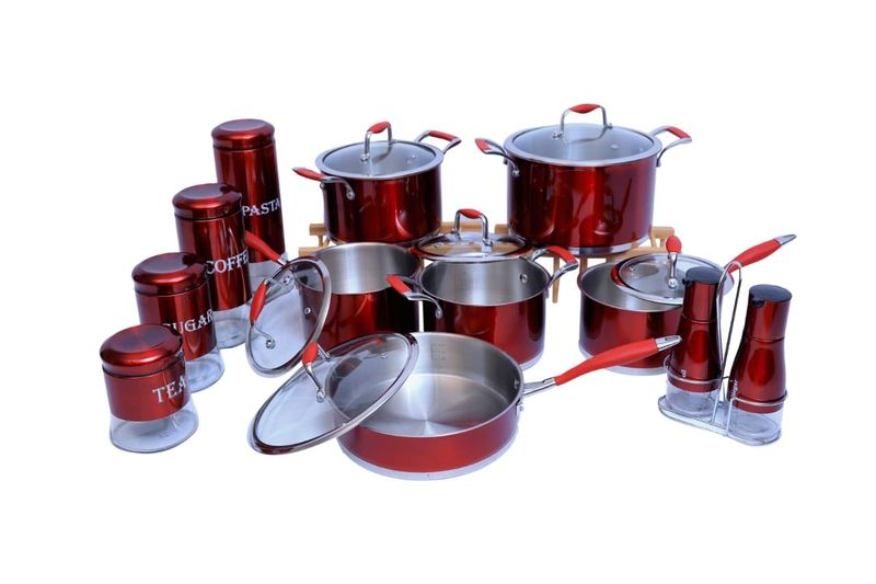 Mighty Kitchenware Combo 10 Piece Pots And Canisters
