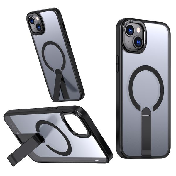 Magnetic Wireless Charging Stand Phone Case Compatible with iPhone16Pro Max