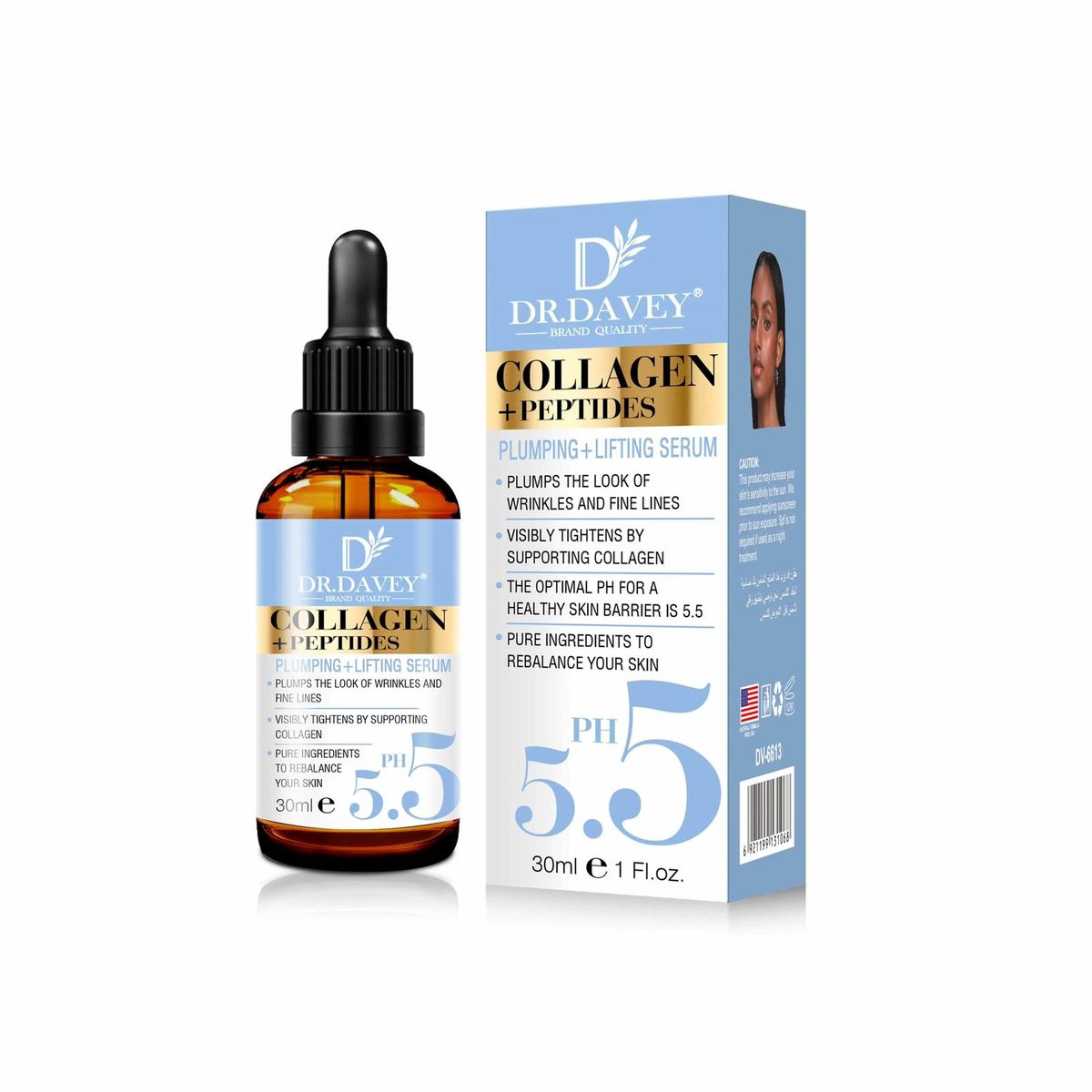 Dr davey collagen peptides plumping lifting serum shop today get