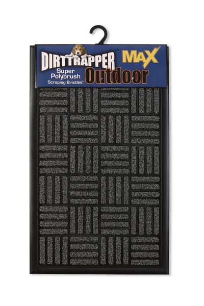 Dirttrapper Outdoor Max Heavy Duty Doormat 75 x 45 Grey