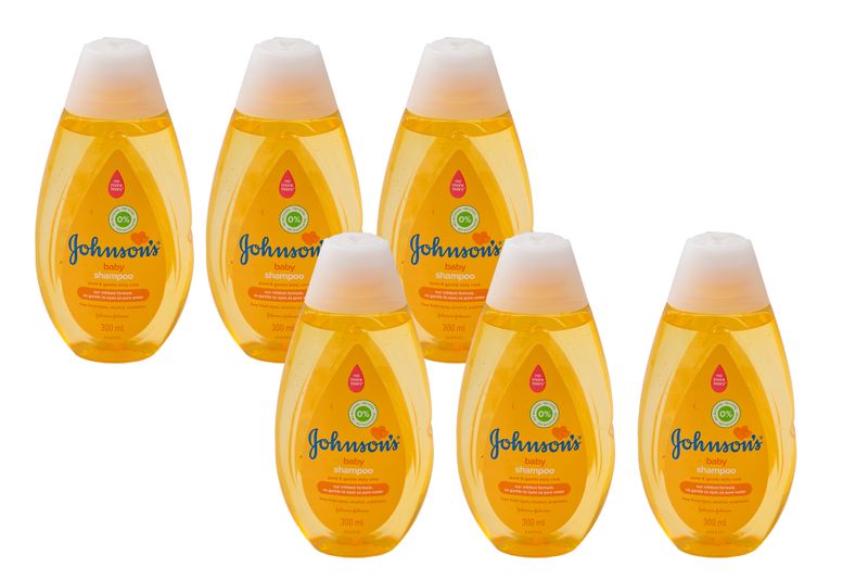 Johnsons Baby Shampoo 300ml - 6 Pack