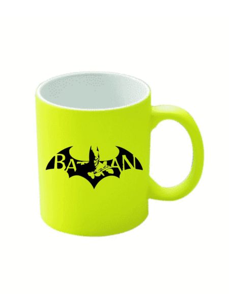 Neon Batman Printed Coffee Mug