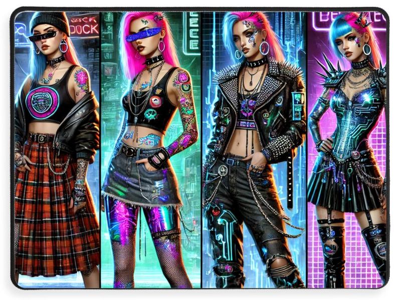 Mousepad - Punk Girls 02