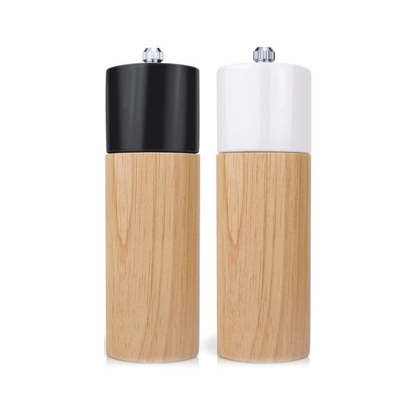Premium Quality Wooden Salt and Pepper Grinder Set Of 2