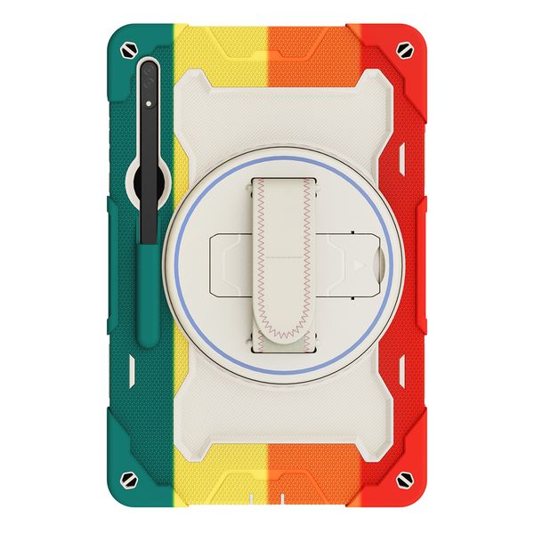 Heavy Duty Case with Strap Kickstand Compatible with Samsung Tab S9 Ultra