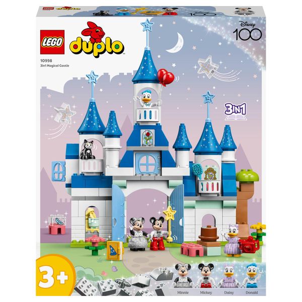 LEGO® DUPLO® | Disney 3in1 Magic Castle 10998 Building Toy Set (160 Pieces)