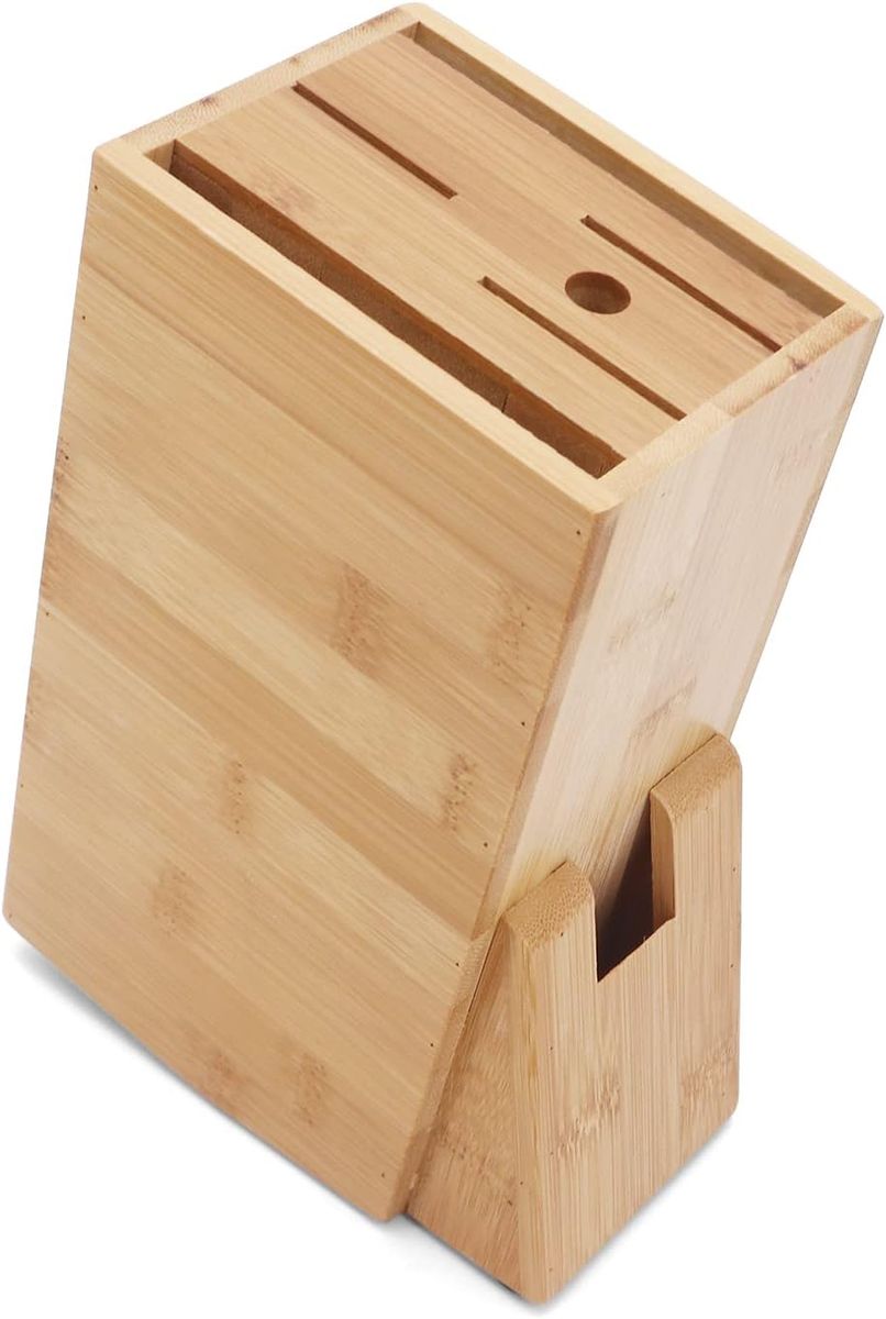 16 x 22cm Bamboo Knife Block Holder Shop Today. Get it Tomorrow