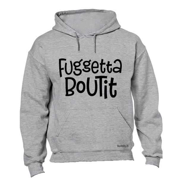 Fuggetta Boutit Mens Hoodie - Grey