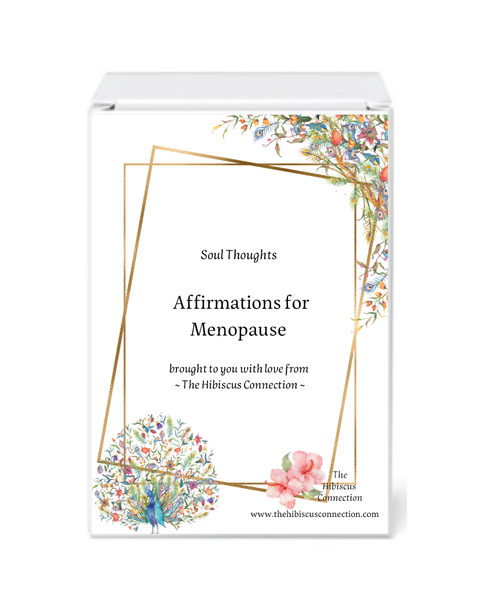 Menopause Affirmation Cards - Luxury Emotional Support and Wellness Deck