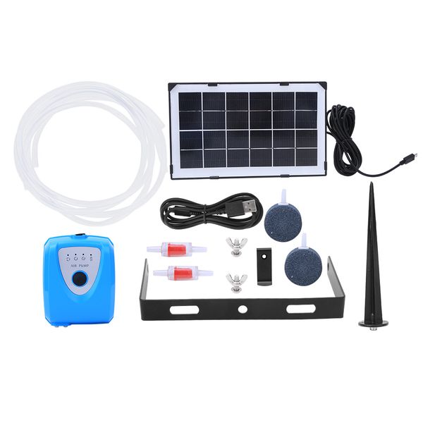 Solar Aquarium Emergency Oxygen Air Pump