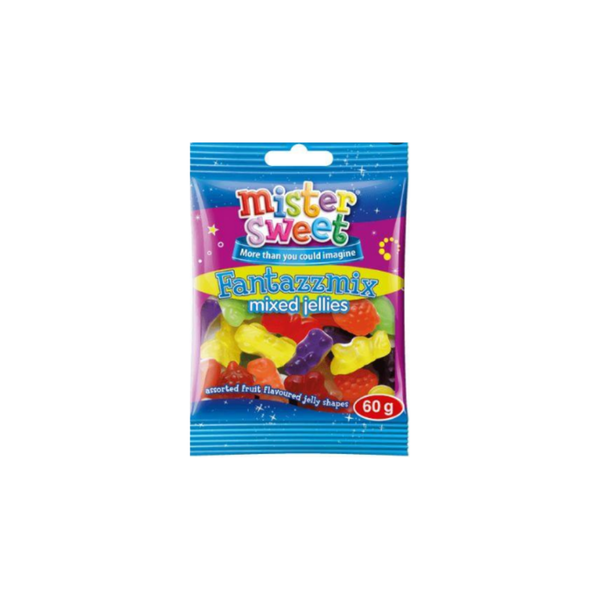 Mister Sweet Fantazzmix Candy 60g - 24 Pack Sweets