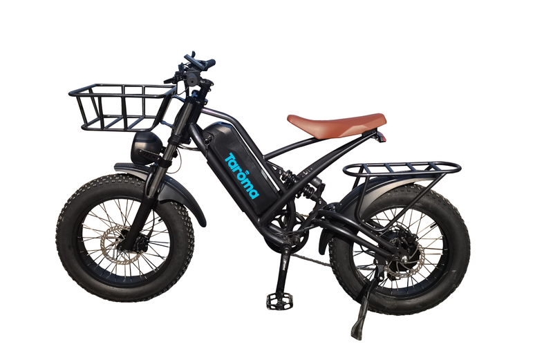 Taroma Fat Tire Electric Bike - Brown