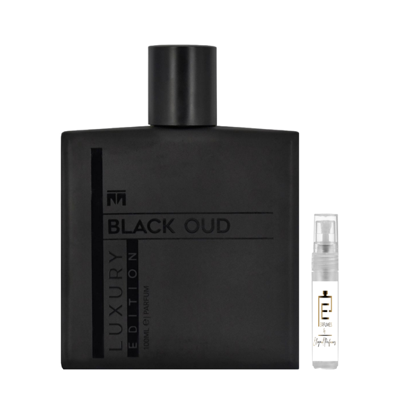 Black Oud Luxury Edition 100ml with Small 5ml Elegant Perfume Bottle