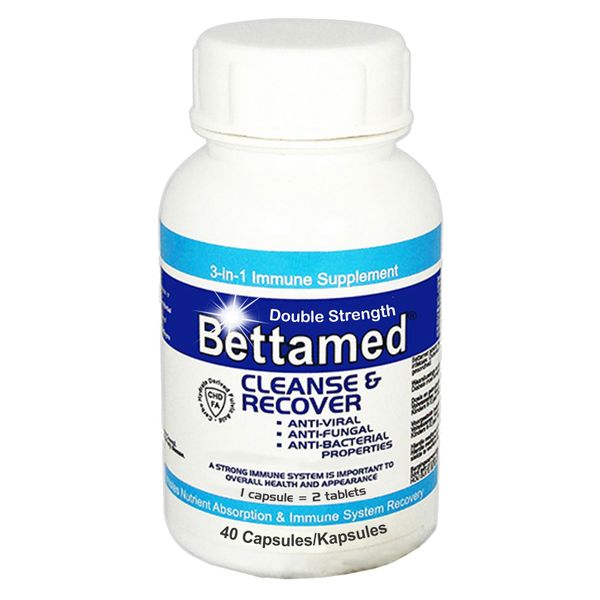 Bettamed Cleanse and Recover DBL Strength 40s-Capsules 3-in-1 Immune Support