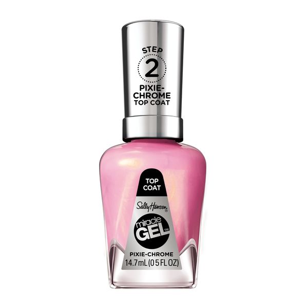 Sally Hansen Miracle Gel, Pixie Chrome IV, Nail Polish Top Coat
