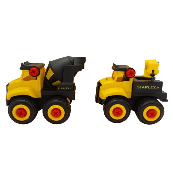 Stanley Jr. - 2 Pieces Cement and Tow Truck Combo