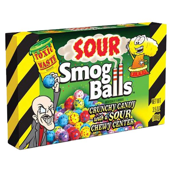 Toxic Waste Sour Smog Balls - 100g