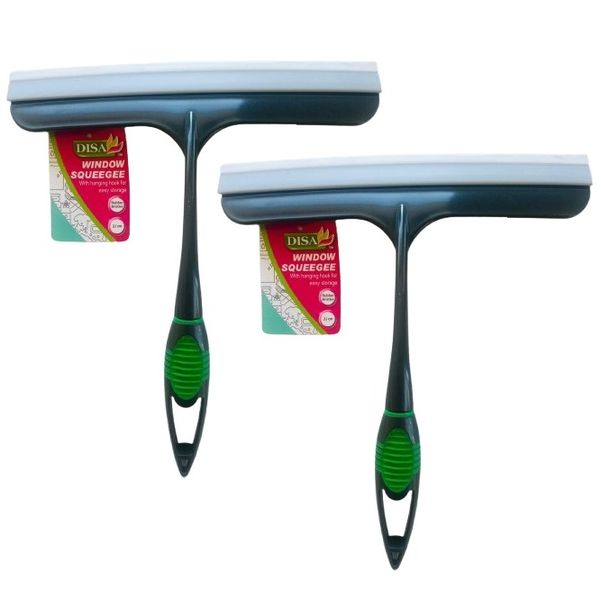 Disa: Window Squeegee Cleaner 22cm Rubber Blade (Set of 2)
