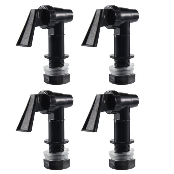 4 Pcs Cooler Faucet Water Bottle Jug, Dispenser Tap Set, Reusable C