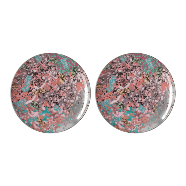 Carrol Boyes Side Plate Set of 2- Rosy