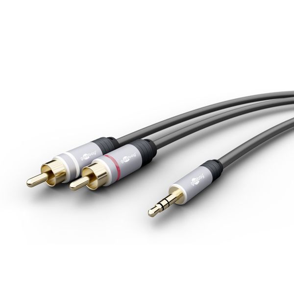 Goobay 3.5mm Jack to RCA Audio Adapter Cable