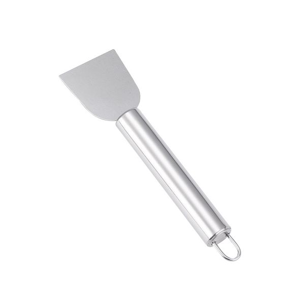 Stainless Steel Scraper -Safe on Glass, Stove &amp; Grill | Non-Scratch Cleaner