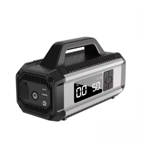 Jump Starter 5-in-1-Air Pump Multifunctional Pump , Power Bank, Flashlight