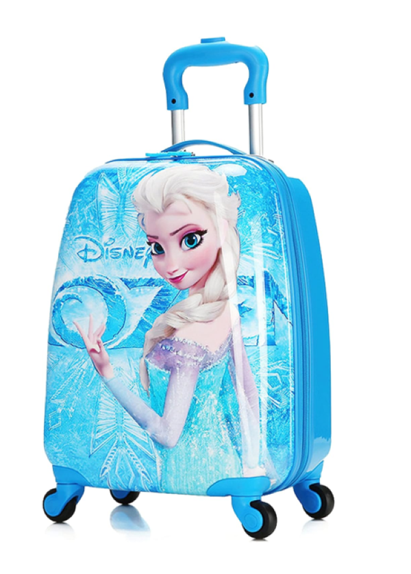 High Quality Hand Luggage Frozen Cartoon Kids School Bag Suitcase for Child