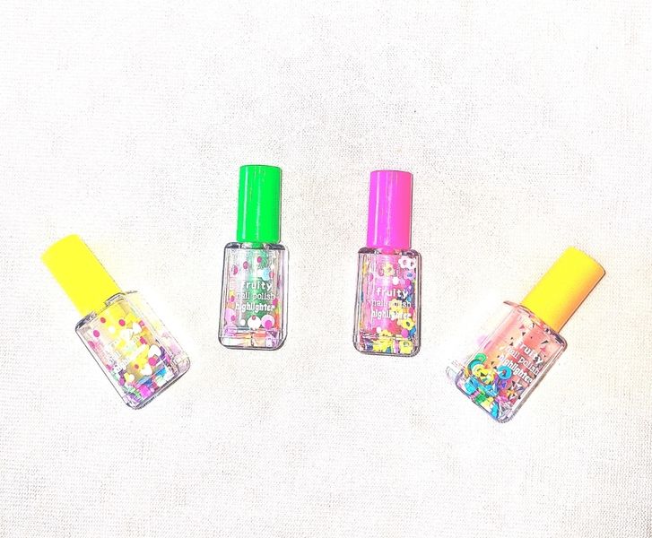 Kids Highlighter Set(nail Polish Bottle Look Alike)