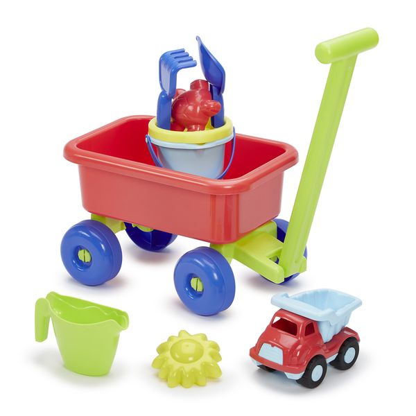 Ecoiffier Beach Wagon with Accessories