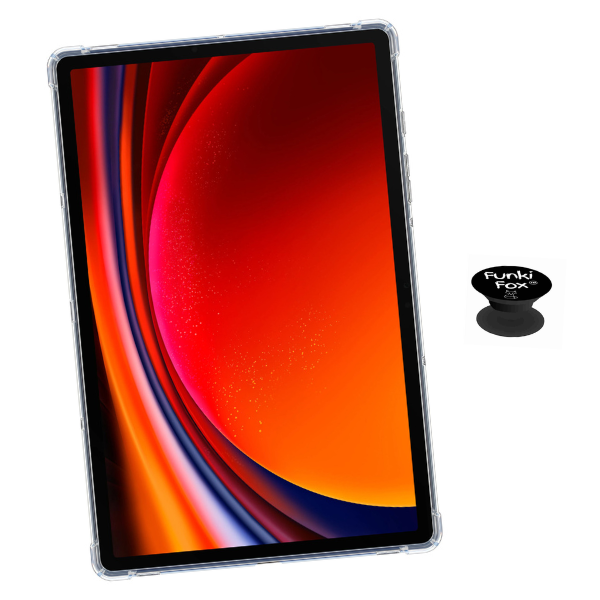 Funki Fox Transparent Case Compatible With Samsung Galaxy Tab S9 FE (10.9")