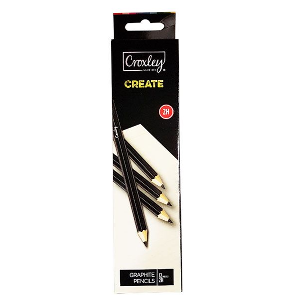 Croxley Graphite Pencils Excellence - 2H (Box of 12)