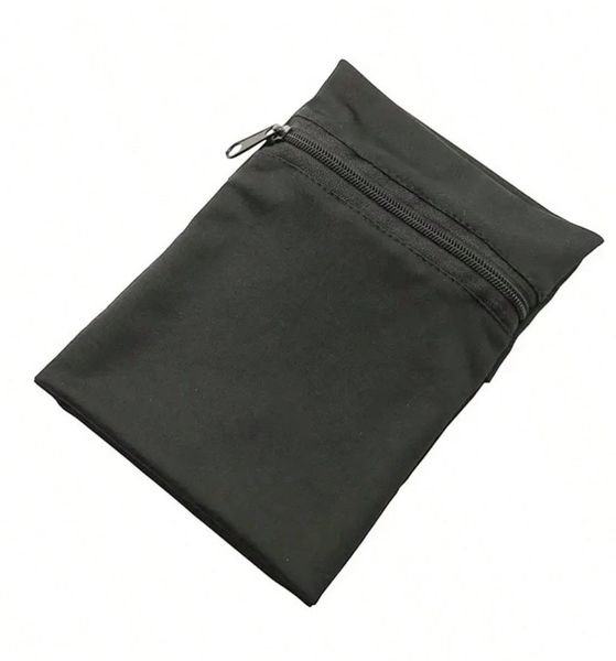 Arm &amp; Wrist Pouch with Zipper - Black