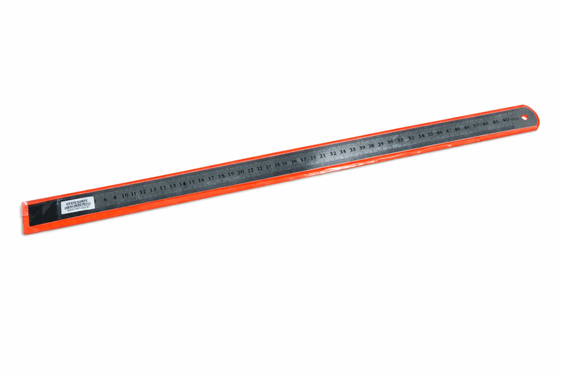 60cm Stainless Steel Ruler, Protective Edge - Measuring Tool-10 x Rulers