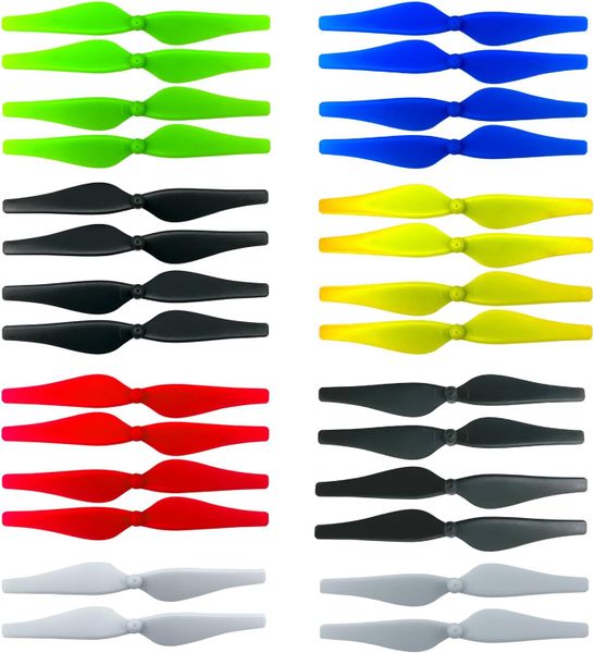 28PCS 7Colors Propellers for Tello Drone, 7 Sets Spare Parts
