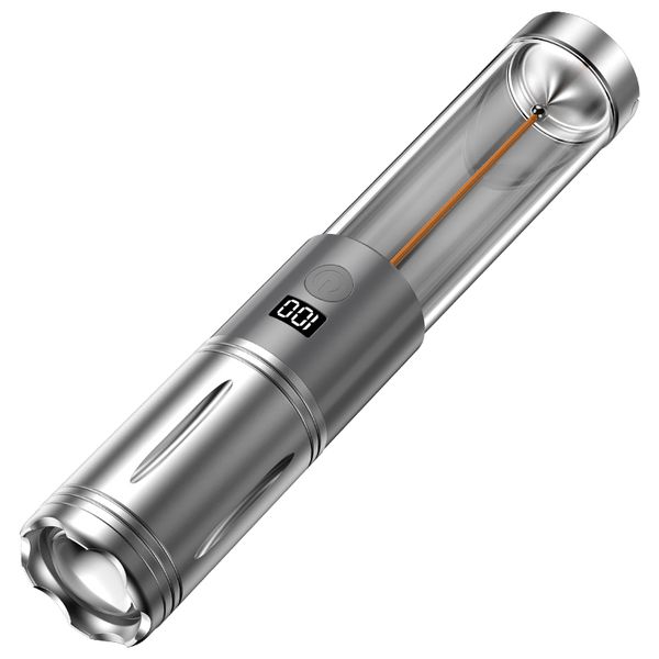 Super Light 3-in-1 Functional Camping Rechargeable Flashlight Torch-KR055