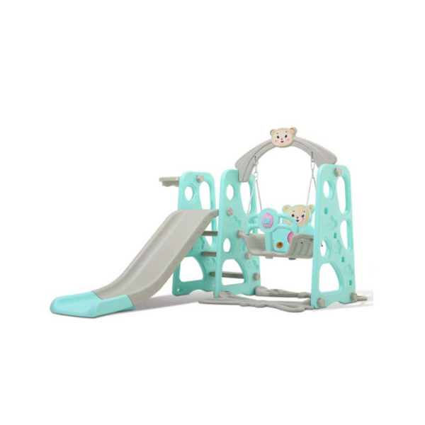 3-in-1 Swing and Slide Freestanding Climber Set for Kids