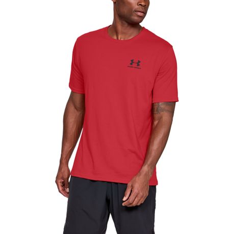 Under Armour Tomorrow! Chest it Get Today. Tee Short Shop Sleeve Men\'s Sportstyle Left 