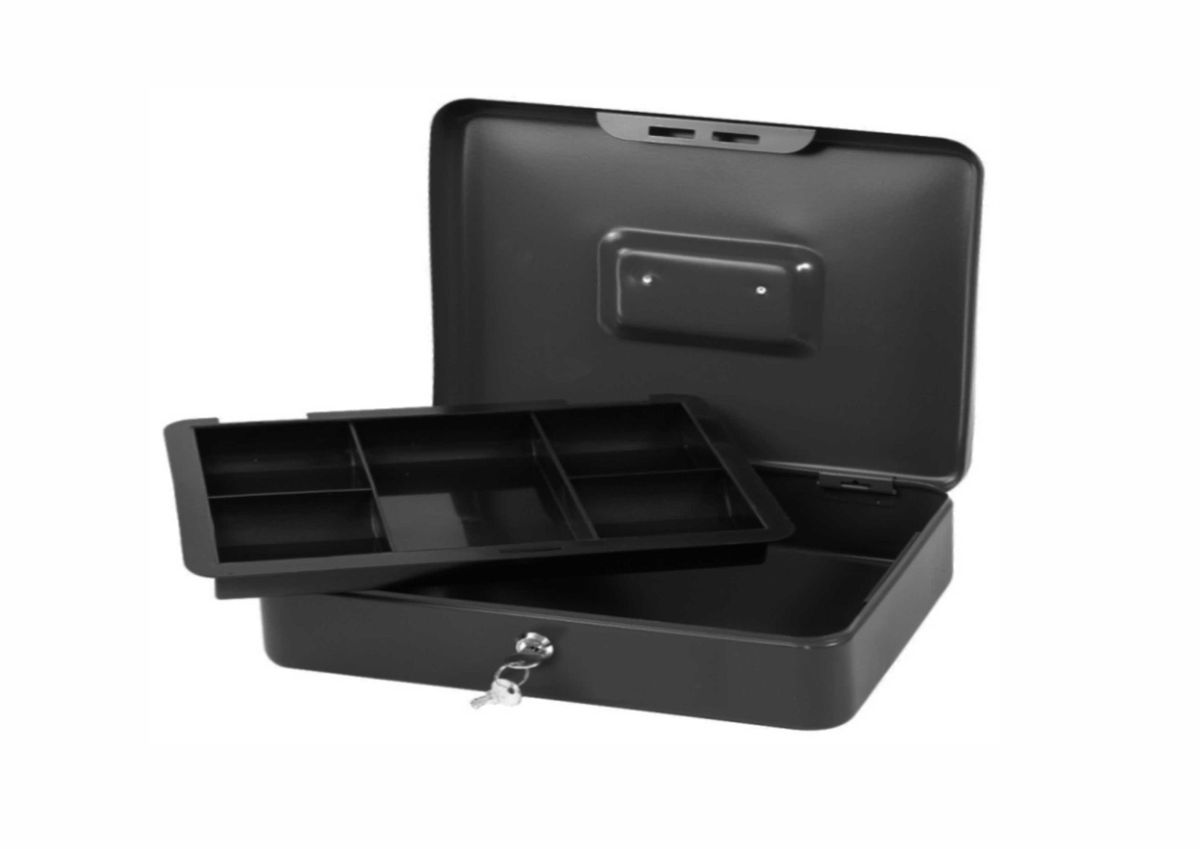 Le' Stat 10'' Lockable Cash Box | Shop Today. Get it Tomorrow