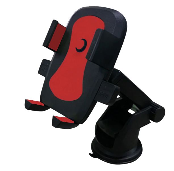 One Touch Suction Multifunctional Rotary Mobile Phone Holder - Blue