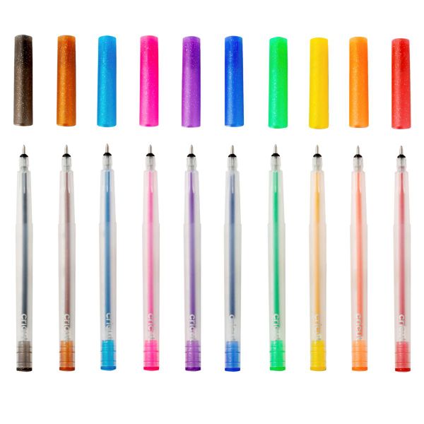 Cricut Glitter Gel Rainbow Pen Set 10ct