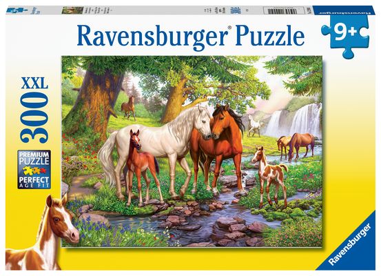 Ravensburger Horses by the Stream 300 PC Puzzle