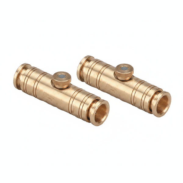 Orbit Brass 3/8-Inch Coupling with Nozzle for Misting Systems - 2 Pack