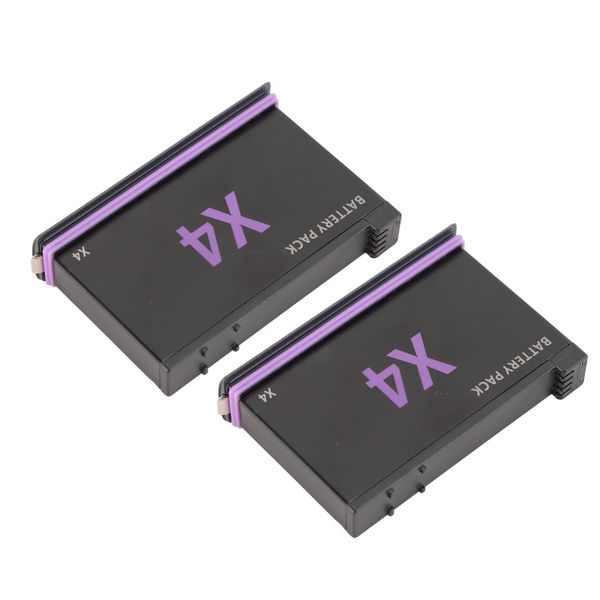 Compatible With X4 3-Slot Charger With 2 Batts &amp; Card Slot
