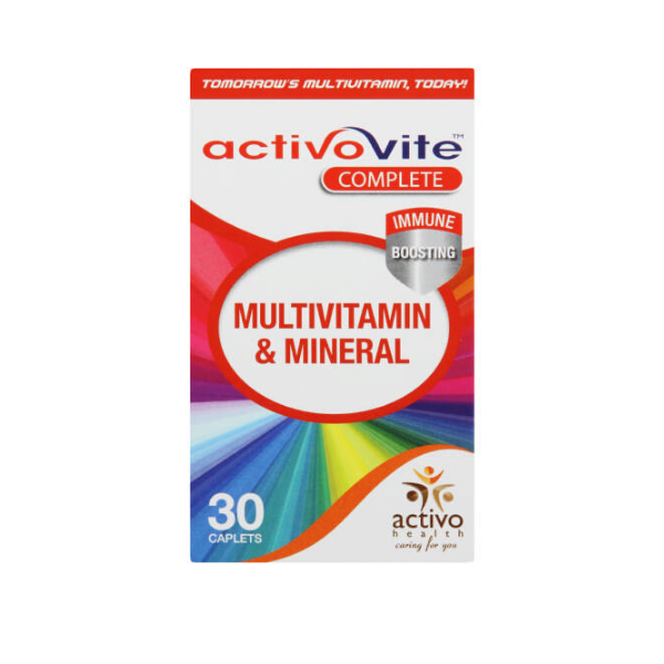 ActivoVite Complete Multivitamin Tablets - 30s
